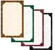 Menu Paper Design 149