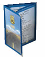 Cloth Trim Cafe Menu Covers