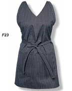 V-Neck Tuxedo Apron